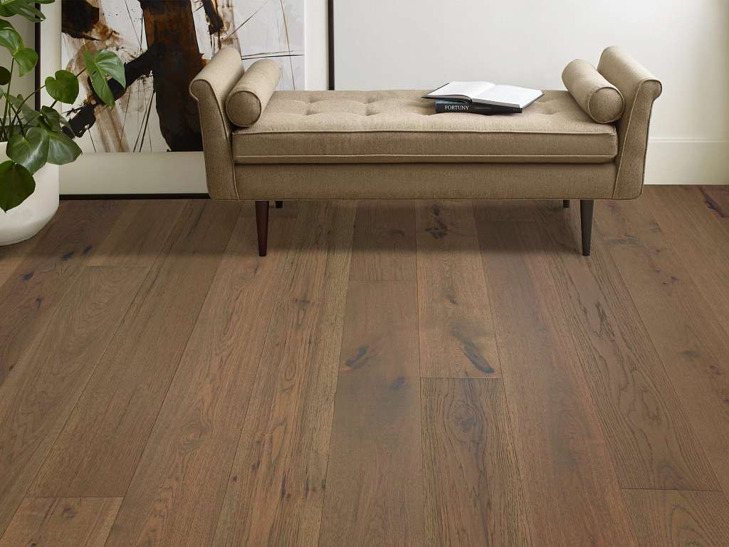 Imperial Pecan Engineered Hardwood - Hazel Room Scene Image