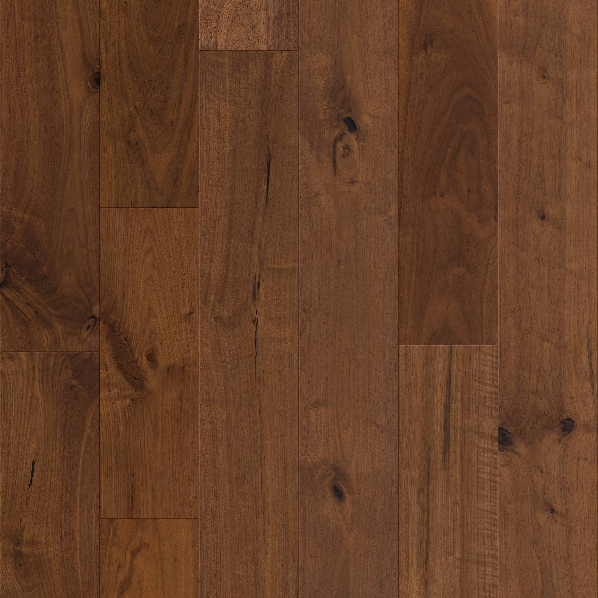 Style Revival Walnut Engineered Hardwood - Rye Swatch