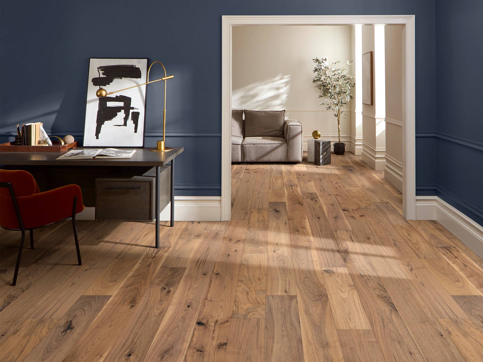 Style - Revival Walnut,  Color - SIROCCA - Room Scene