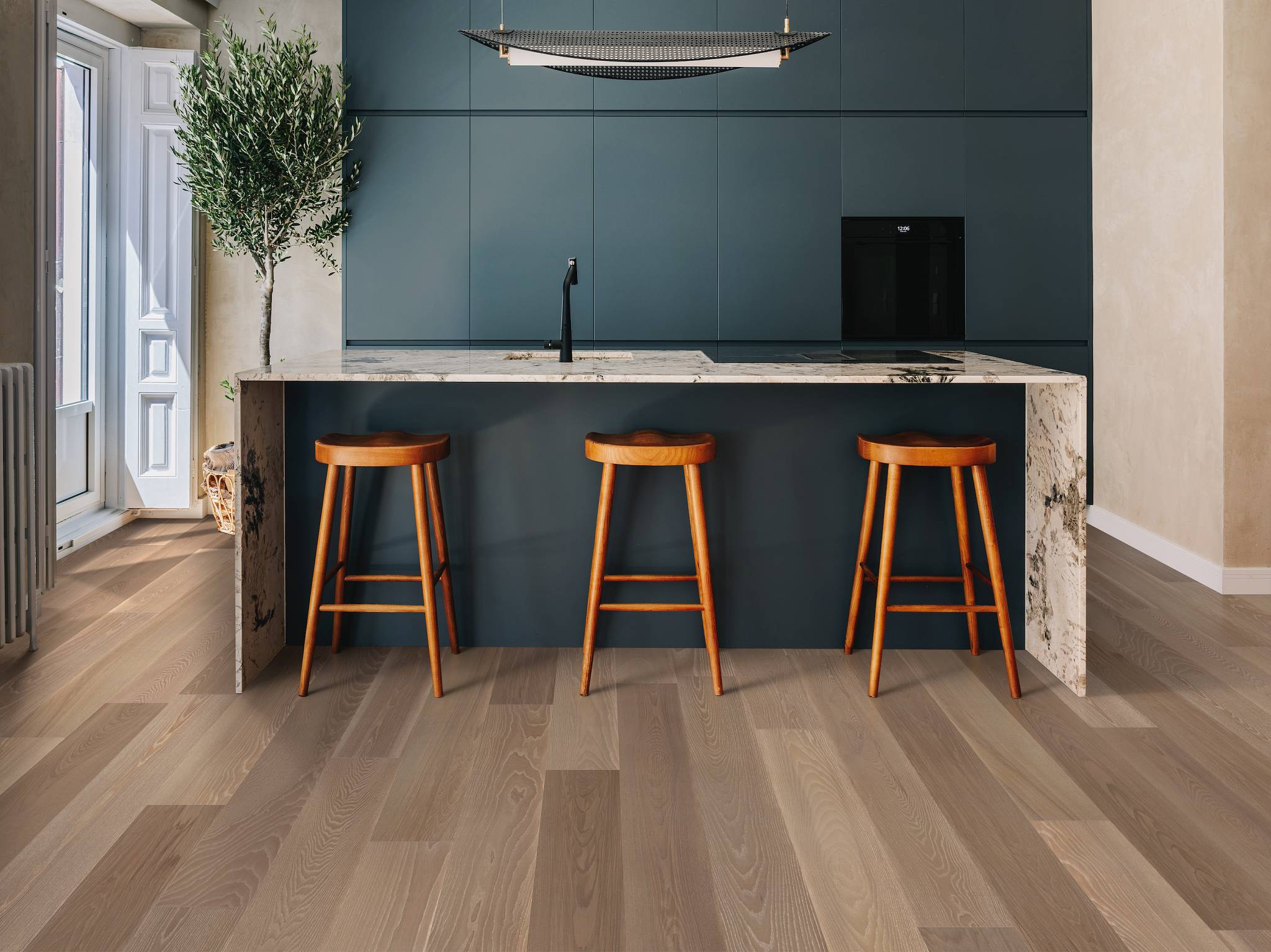 Style - European Ash,  Color - BALLET - Room Scene