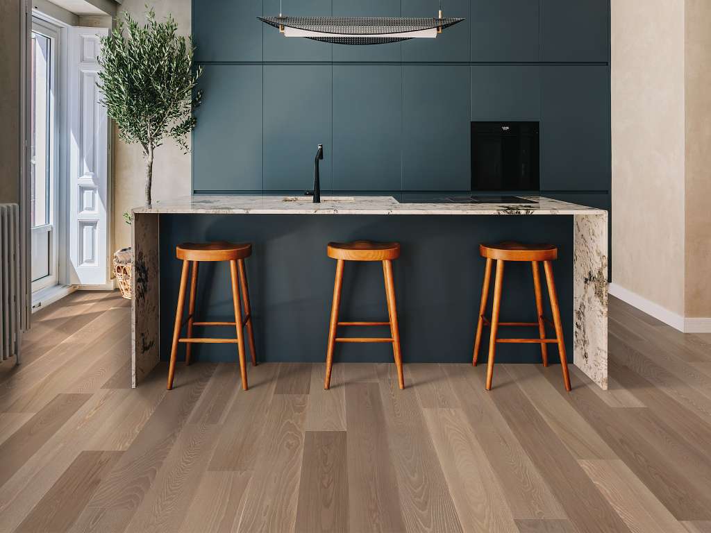 European Ash Engineered Hardwood - Ballet Room Scene Image