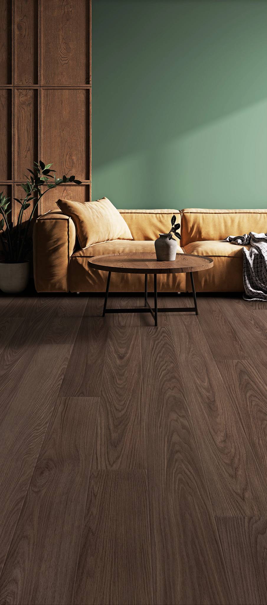 Style - Lakehouse Luxe,  Color - DEEP SADDLE WALNUT - Room Scene