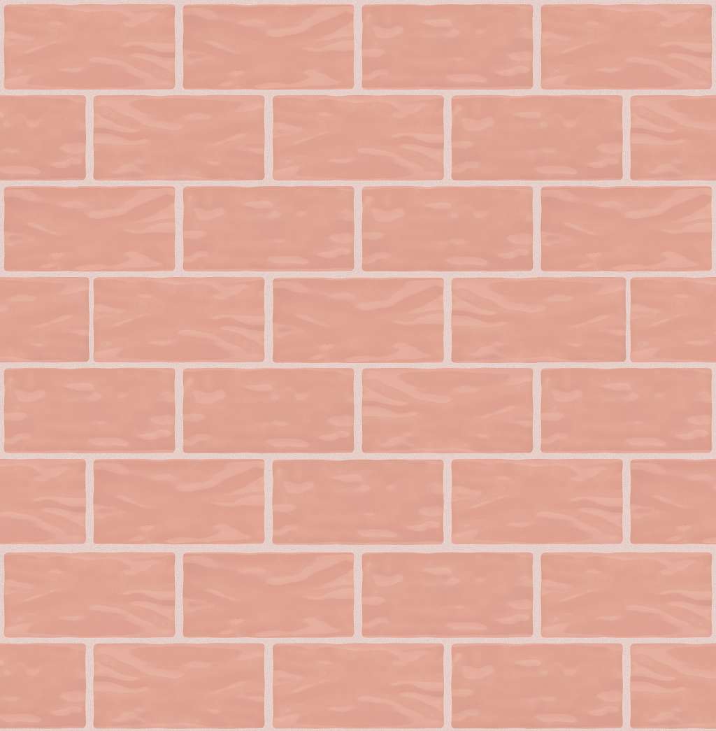 Geoscapes 3x6 Wall Tile & Stone - First Lady Pink  Swatch Image 