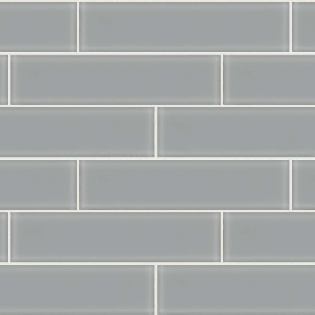 Cardinal 3x12 Glass Tile & Stone - Shadow  Swatch Image 