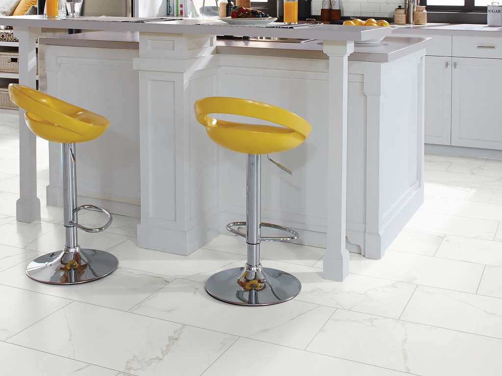 Maximus 12x12 Tile & Stone - Calacatta Room Scene Image
