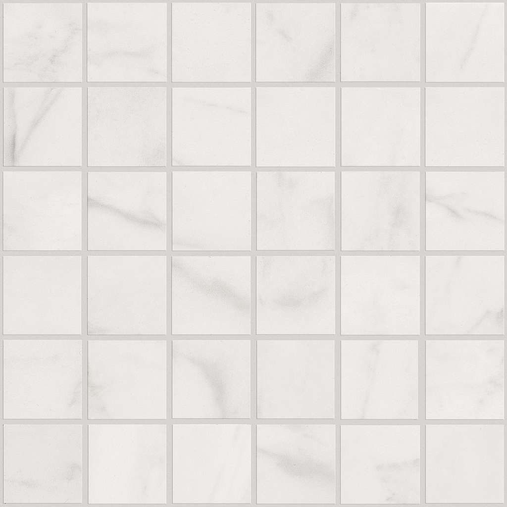 Maximus Mosaic Tile & Stone - Carrara  Swatch Image 