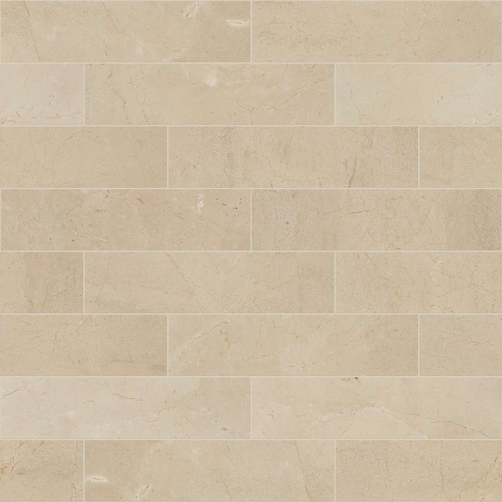 Chateau 4x16 Tile & Stone - Crema Marfil  Swatch Image 