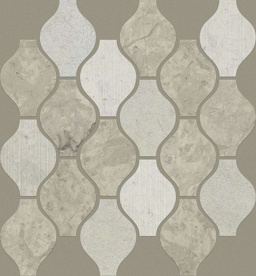 Boca Ornament Tile & Stone - Thala Gray  Swatch Image 