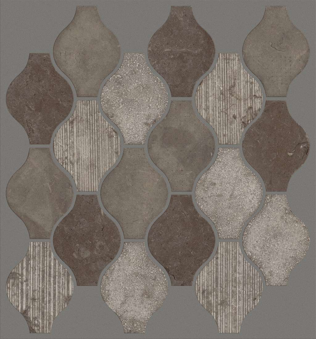 Boca Ornament Tile & Stone - Milly Gray  Swatch Image 