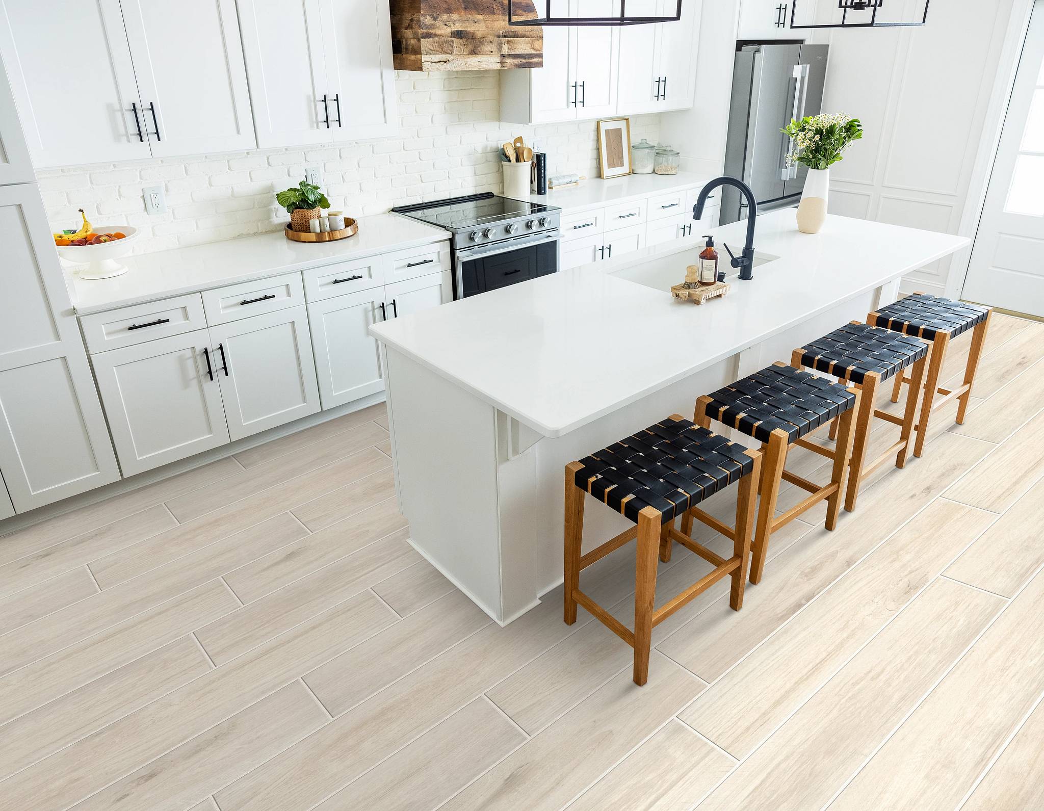 Style - Savannah 8x48,  Color - PEARL - Room Scene