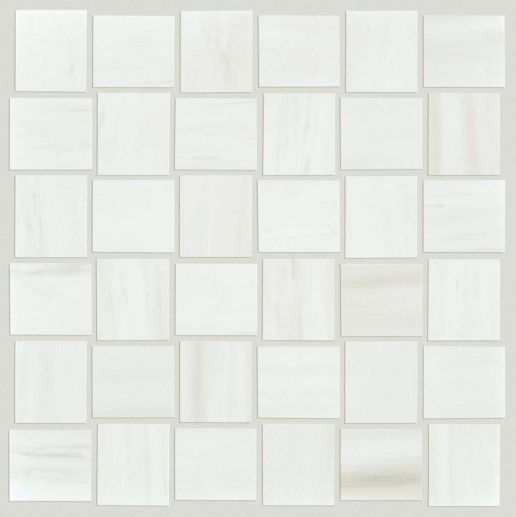 Casino Mosaic Polished Tile & Stone - Bianco  Swatch Image 