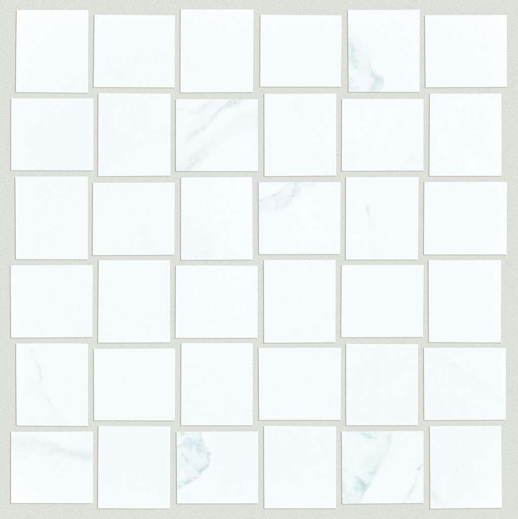 Casino Mosaic Polished Tile & Stone - Statuario  Swatch Image 