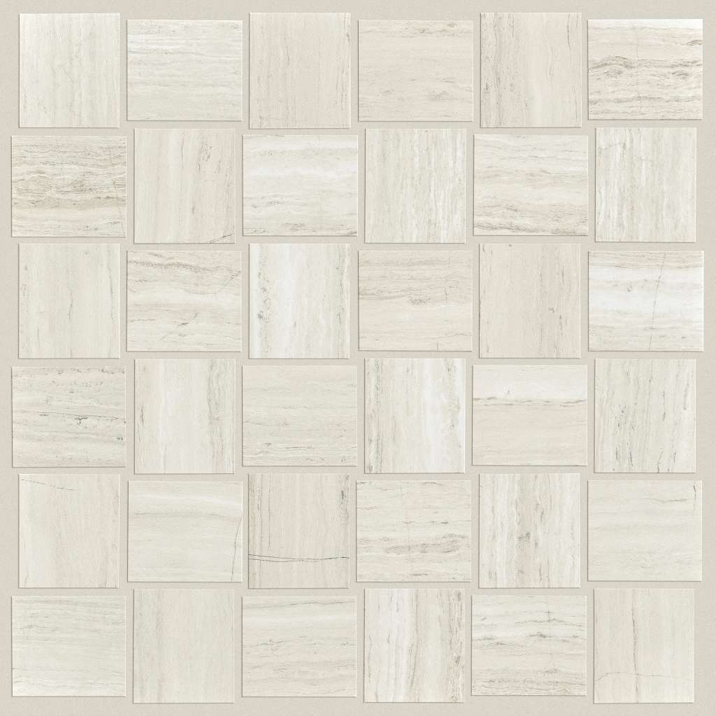 Casino Mosaic Polished Tile & Stone - Ash  Swatch Image 
