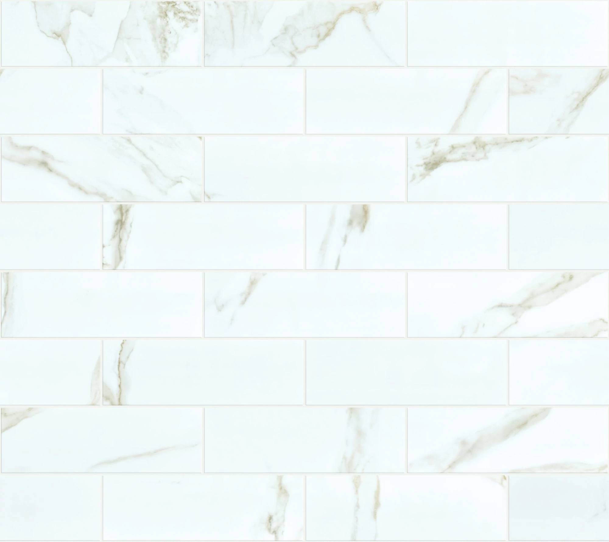 Style Casino 4x12 Polish Tile & Stone - Calacatta Swatch