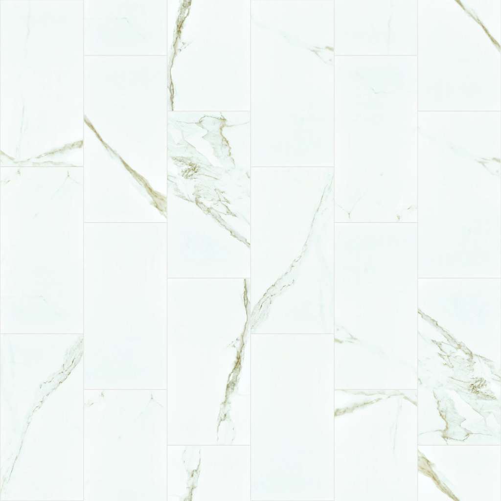 Casino 12x24 Polish Tile & Stone - Calacatta  Swatch Image 