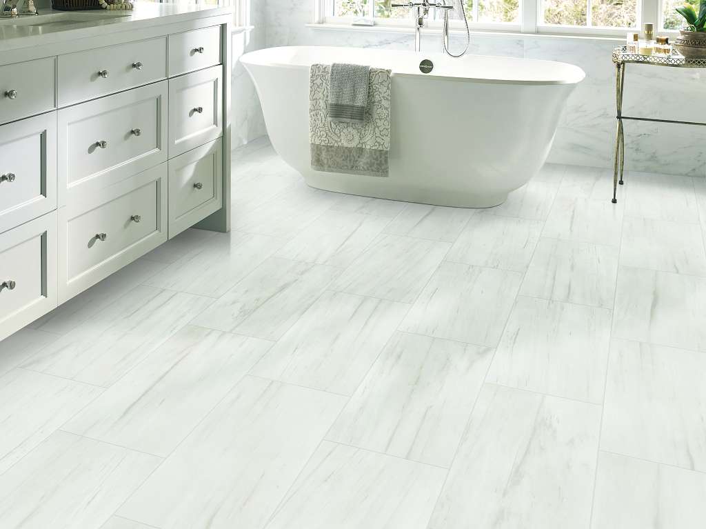 Casino 12x24 Polish Tile & Stone - Bianco Room Scene Image