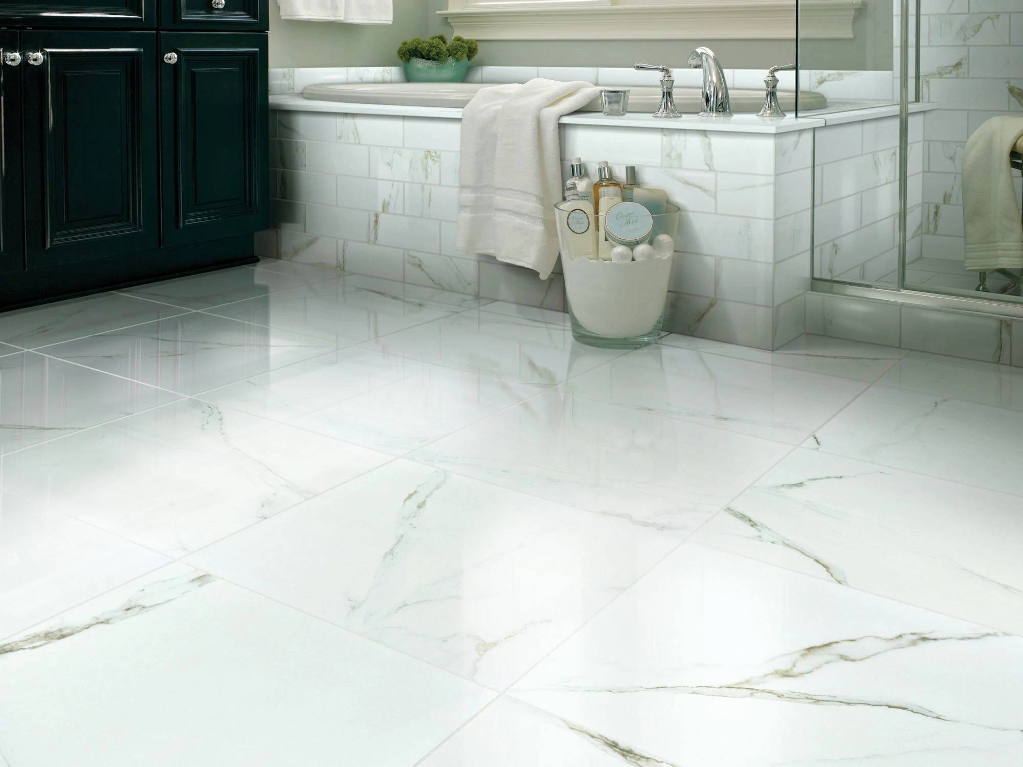 Style - Casino 24x24 Polished,  Color - CALACATTA - Room Scene