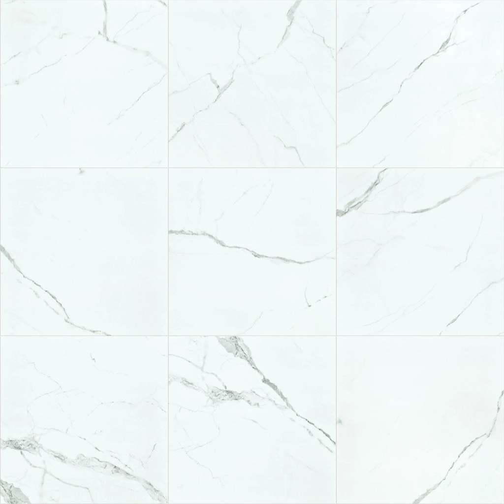 Casino 24x24 Polished Tile & Stone - Statuario  Swatch Image 
