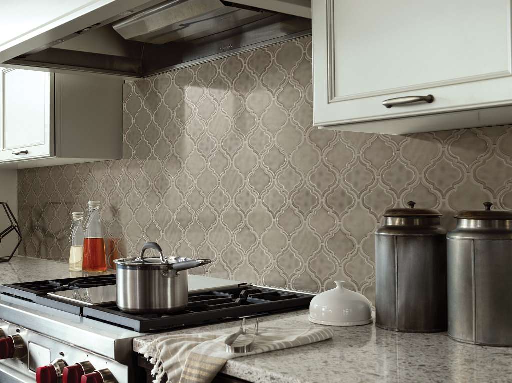 Geoscapes Lantern Tile & Stone - Taupe Room Scene Image
