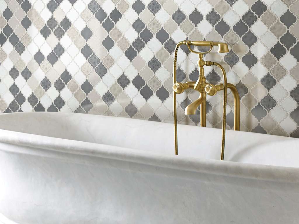 Geoscapes Lantern Tile & Stone - Warm Blend Room Scene Image