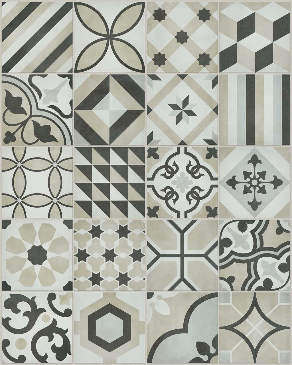 Revival MIX Tile & Stone - Pearl  Swatch Image 