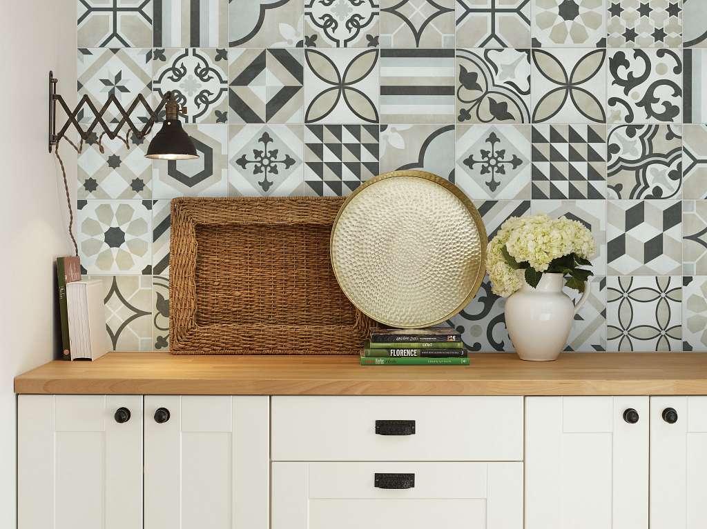 Revival MIX Tile & Stone - Pearl Room Scene Image