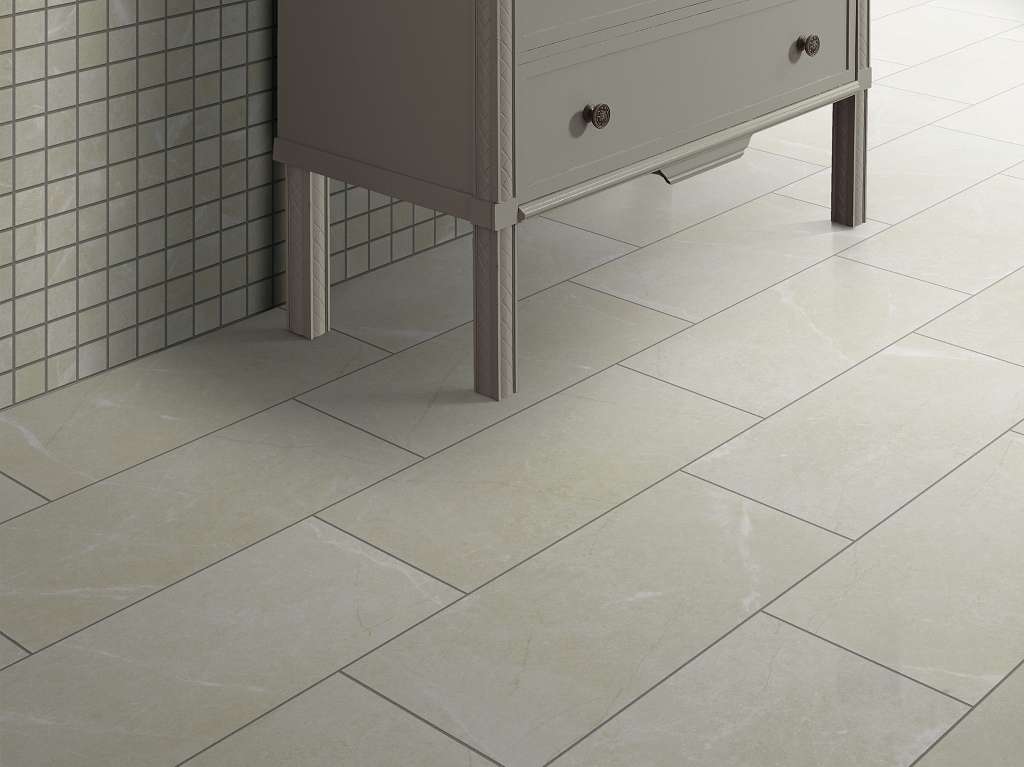 Visionary 13x13 Tile & Stone - Retreat Room Scene Image