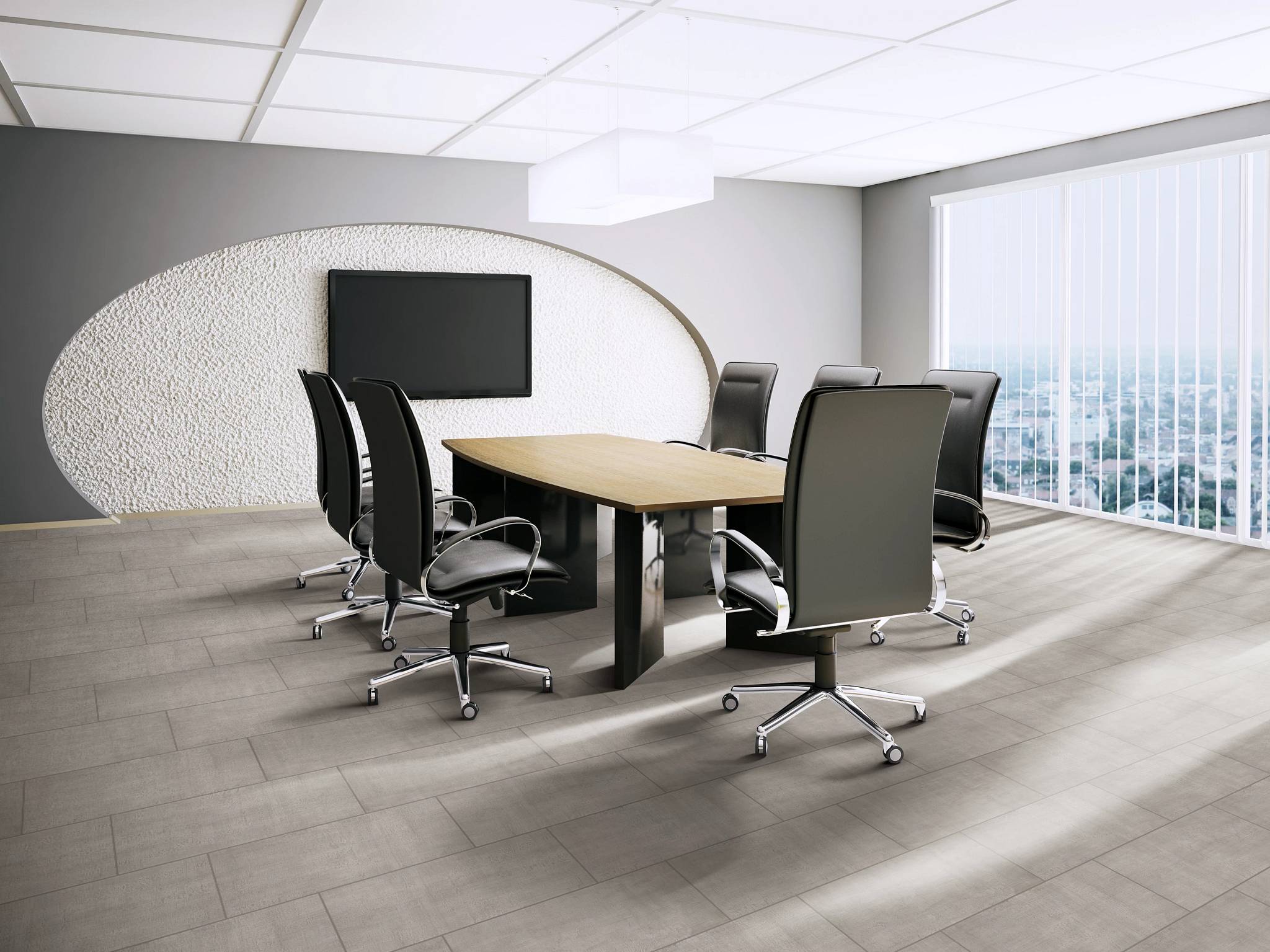 Style - Tessuto 12x24,  Color - GRIGIO - Room Scene