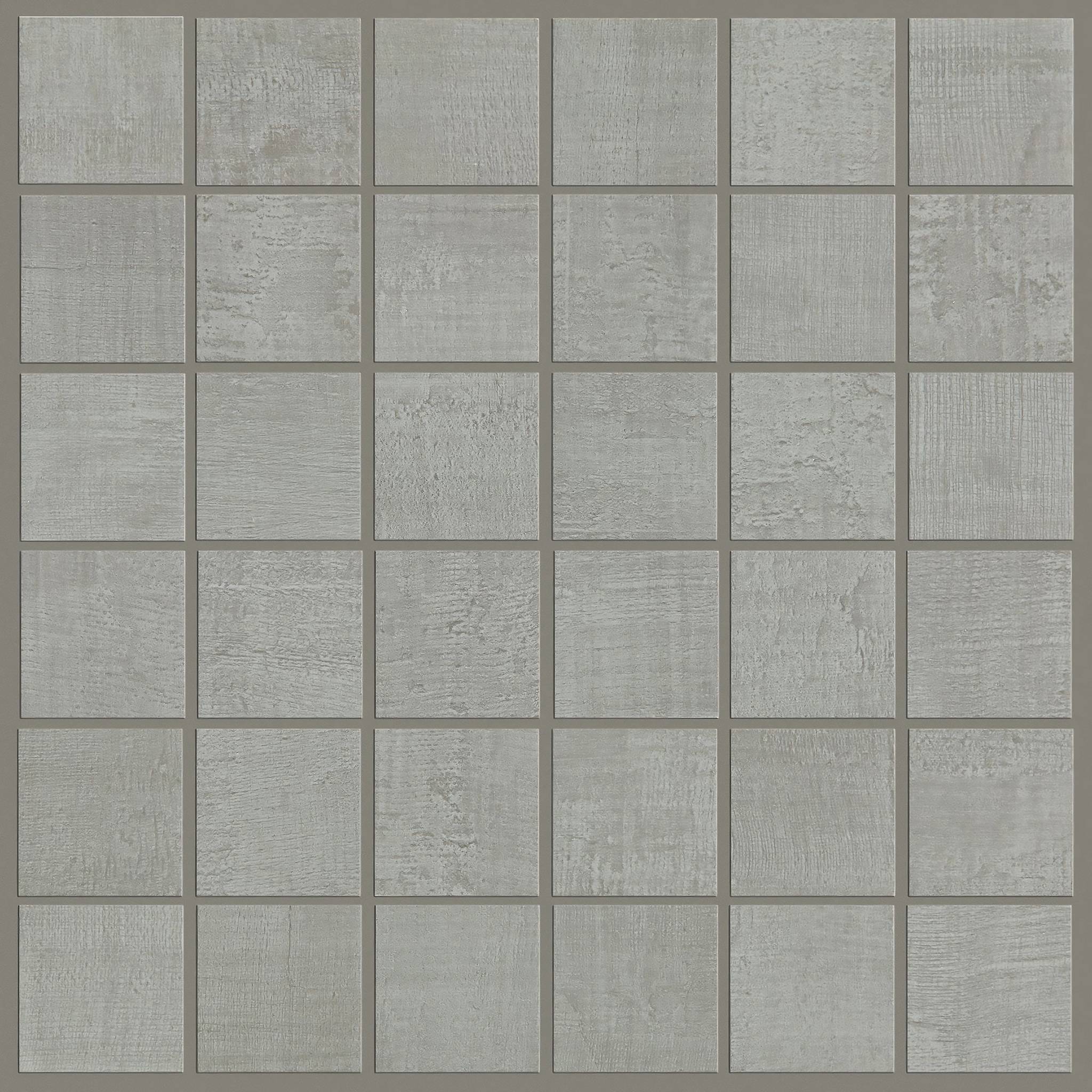 Style Tessuto Mosaic Tile & Stone - Grigio Swatch
