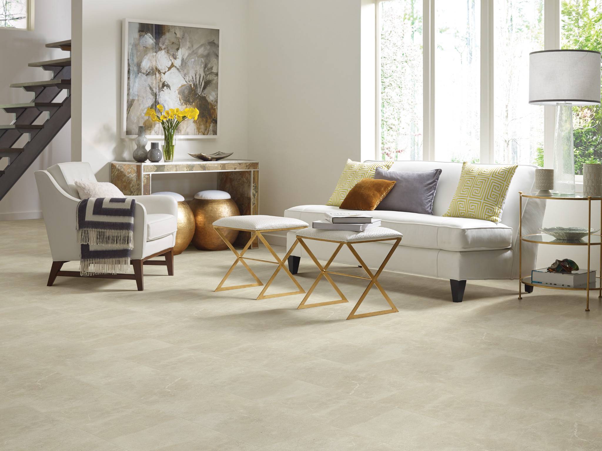 Style - Oasis 12x24,  Color - BEIGE - Room Scene