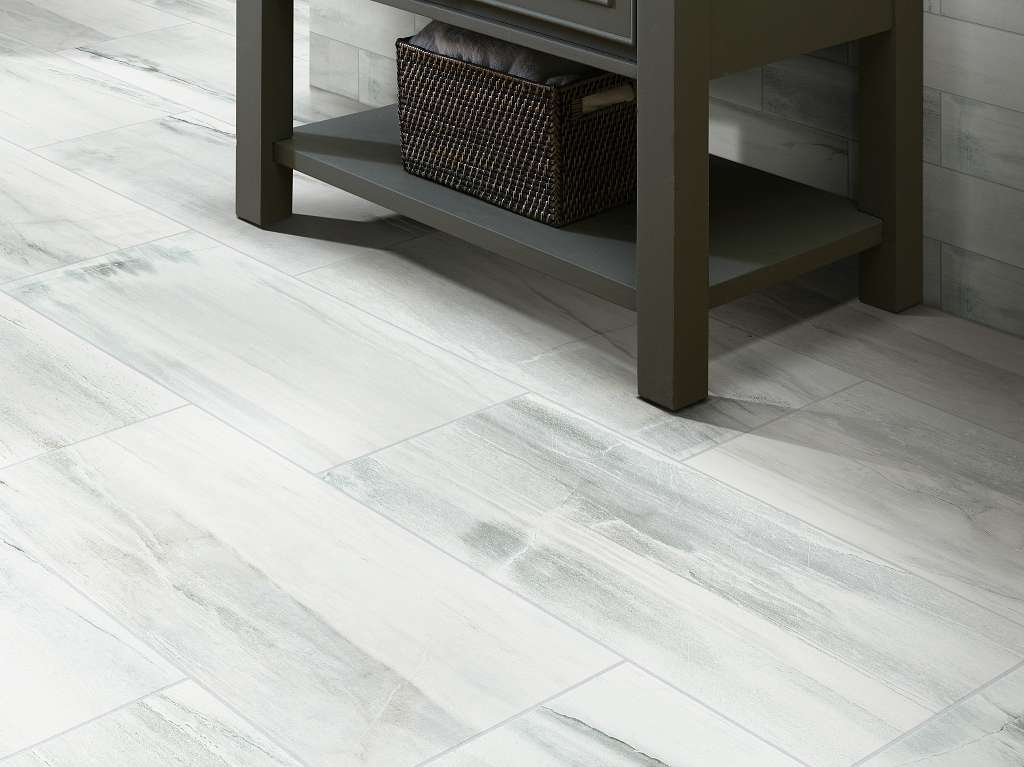 Current 12x24 Tile & Stone - White Water Room Scene Image