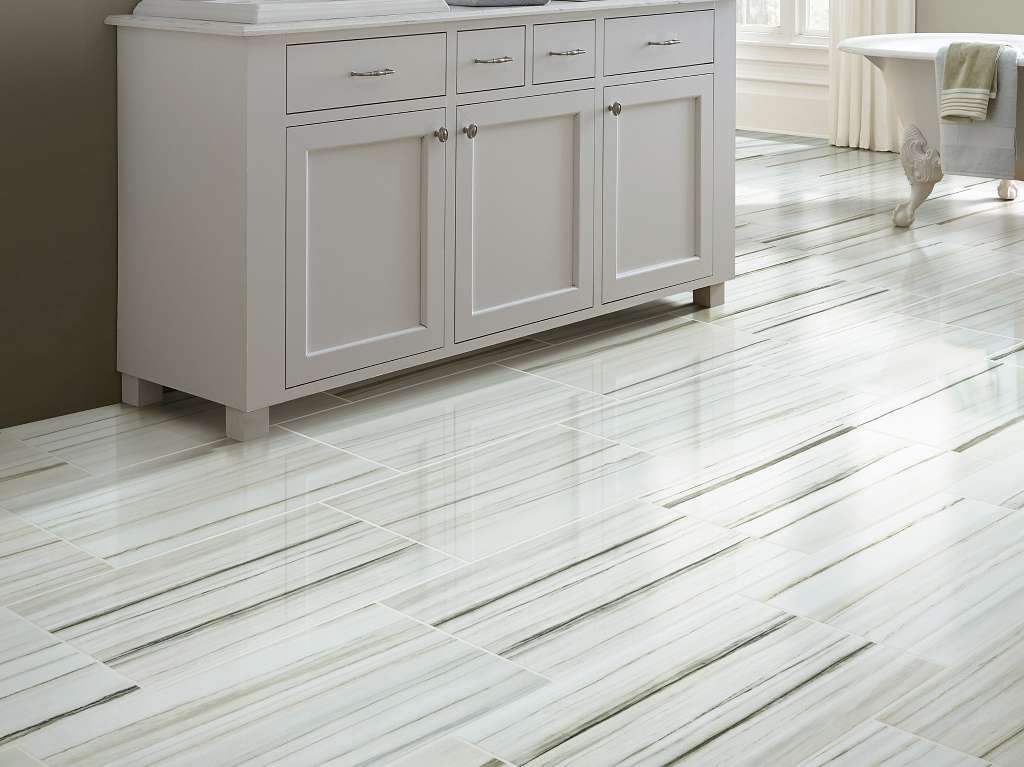 Casino 12x24 Matte Tile & Stone - Zebrino Room Scene Image