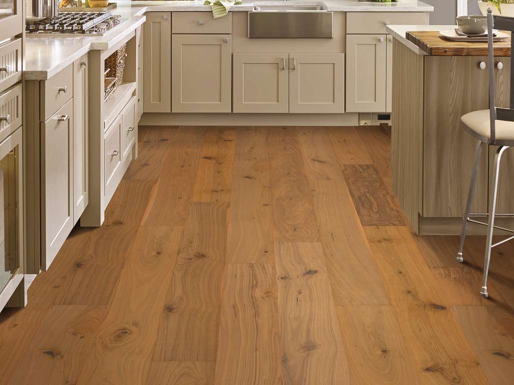 Impeccable Engineered Hardwood - Rich Walnut Room Scene Image