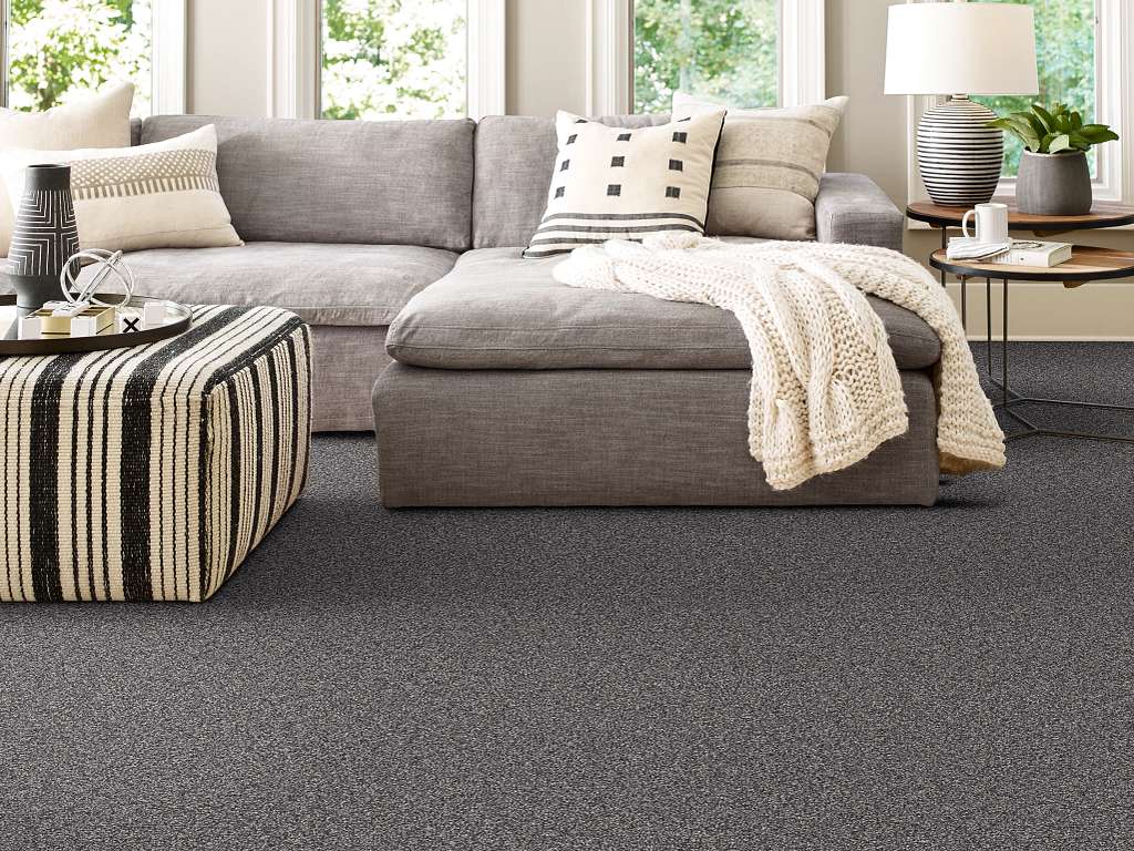Stepping Out Plus Carpet - Blue Steel Room Scene Image