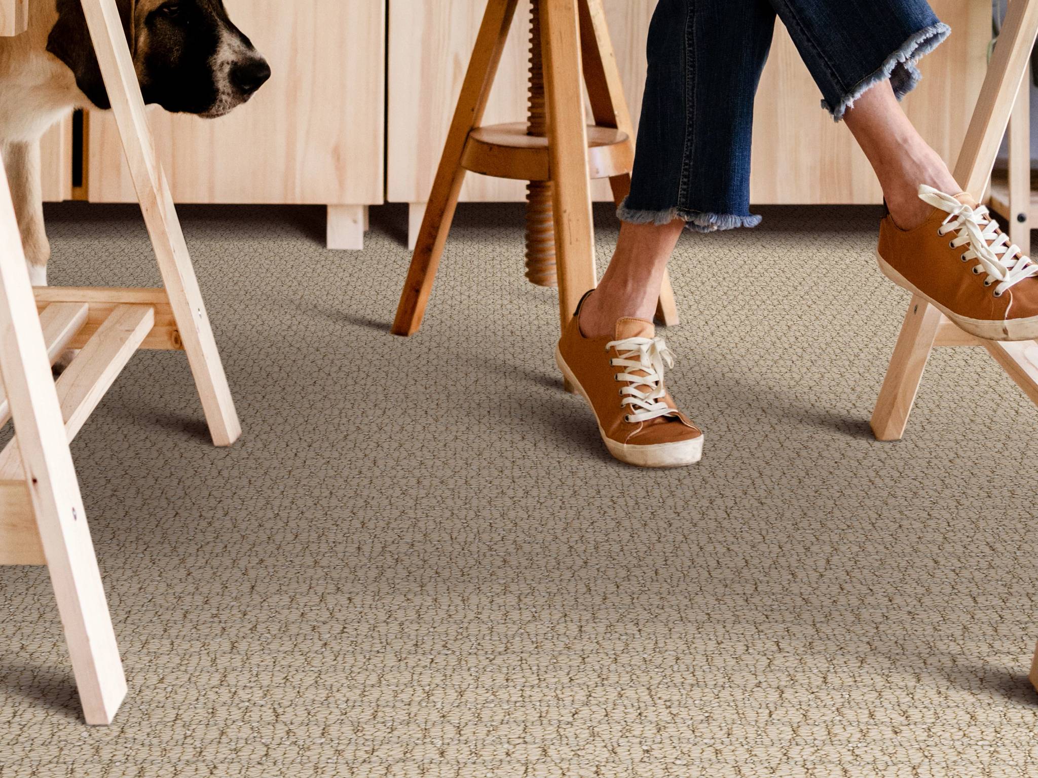 Style - Warm Hug,  Color - MUSLIN - Room Scene