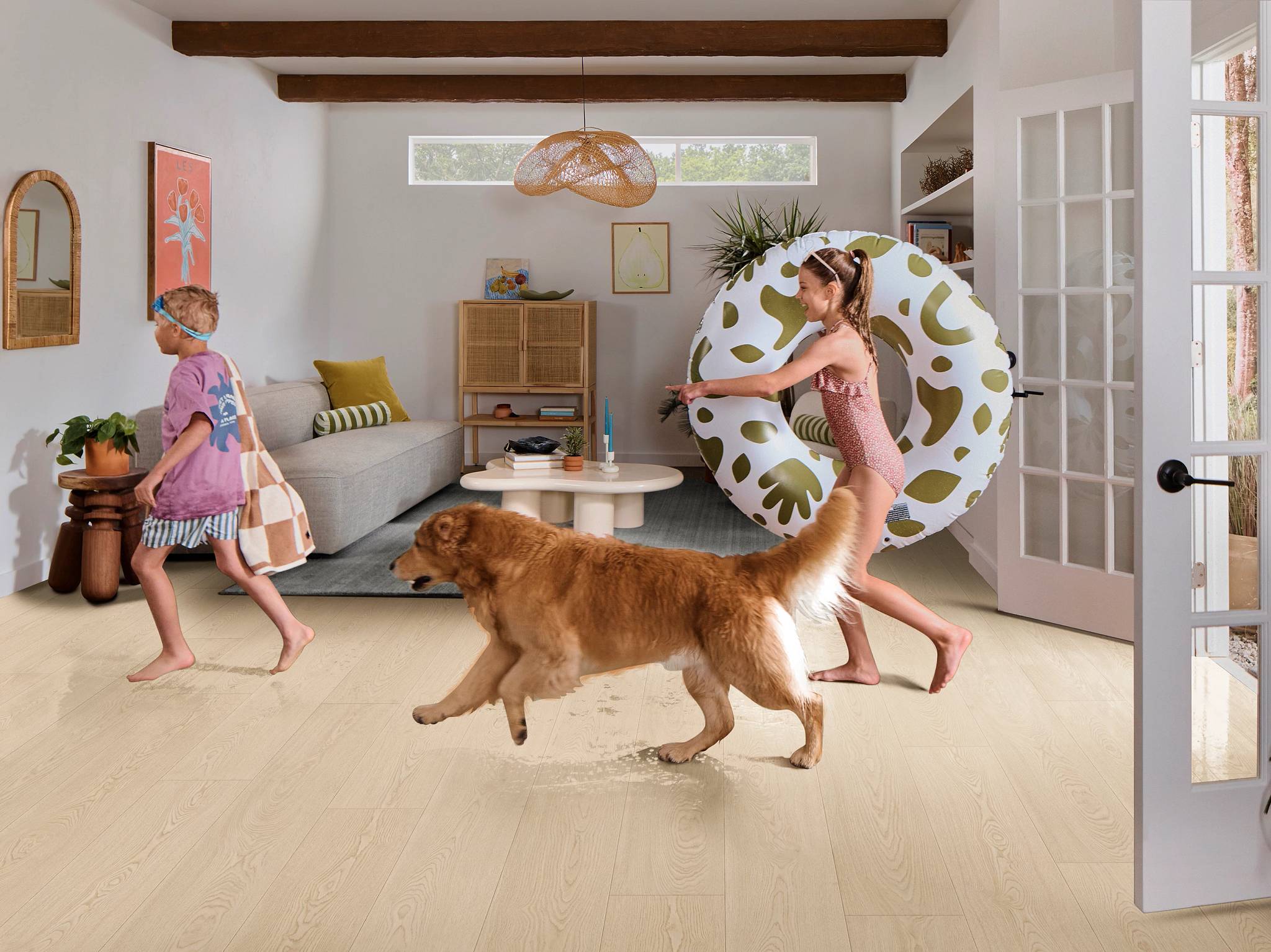 Style - Charter,  Color - BIRCHWOOD CREAM - Room Scene