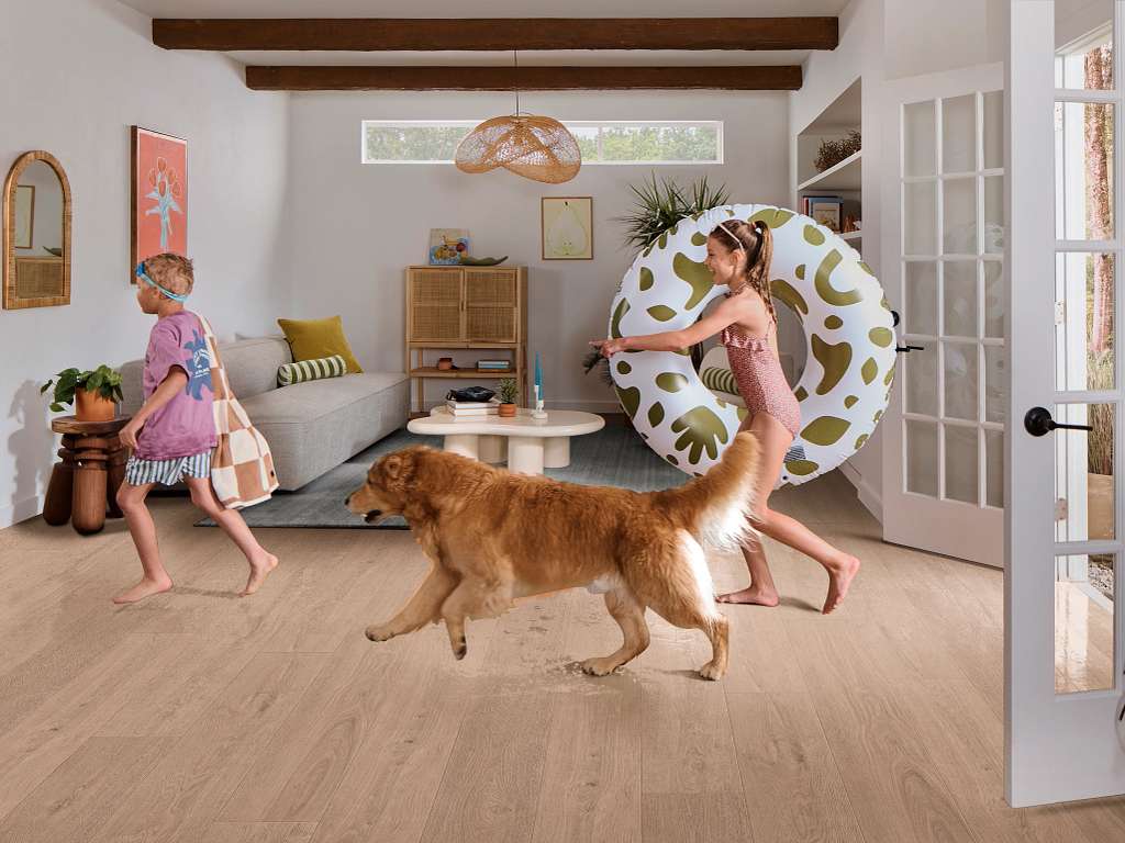 Charter Laminate - Sequoia Brown Room Scene Image