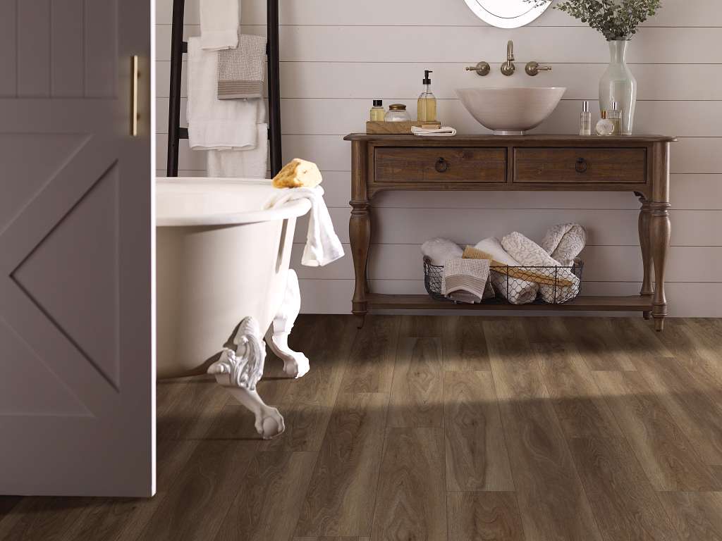 uplifting 7 smr06 wire walnut Costco Shaw Floors Vinyl Flooring