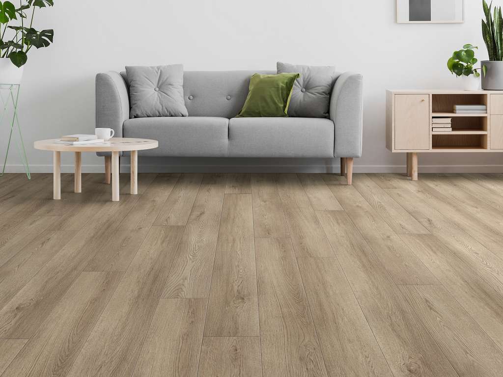 Takeoff Vinyl - Driftwood Taupe Room Scene Image