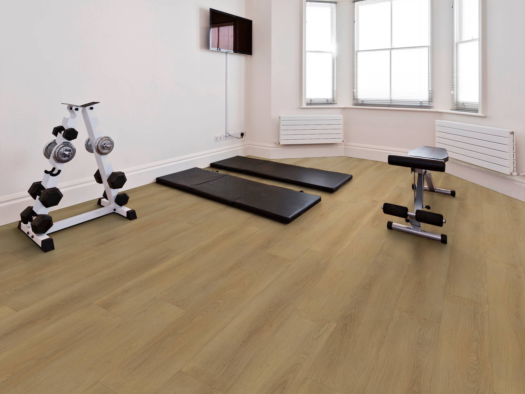 Style - Lodge,  Color - WARM HONEY - Room Scene