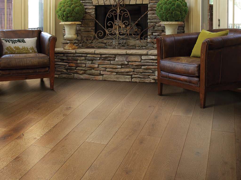 Kingdom Oak Engineered Hardwood - Trestle Room Scene Image