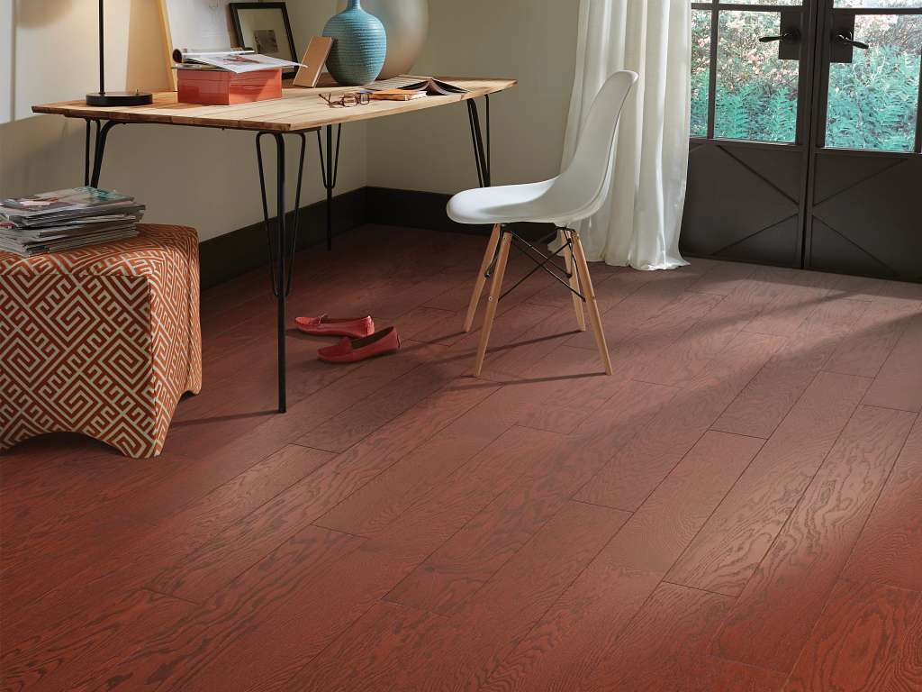 Traditions Oak 5 Engineered Hardwood - Cherry Room Scene Image