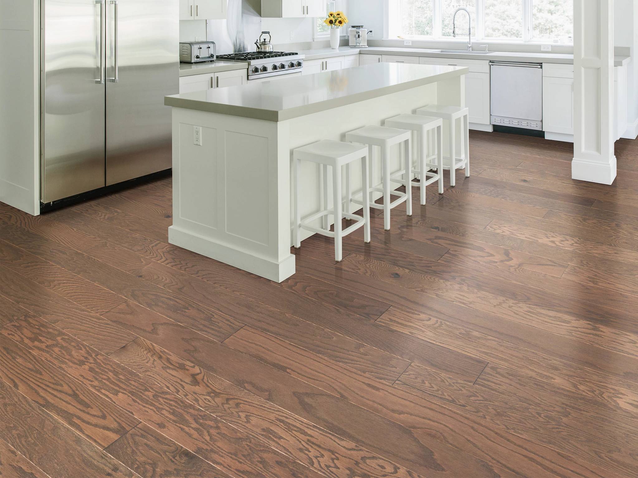 Style - Traditions Oak 5,  Color - FLAX SEED LG - Room Scene