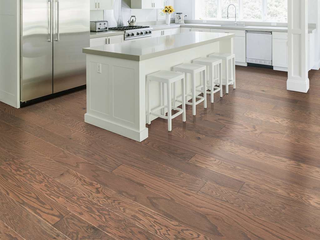 Traditions Oak 5 Engineered Hardwood - Flax Seed Lg Room Scene Image