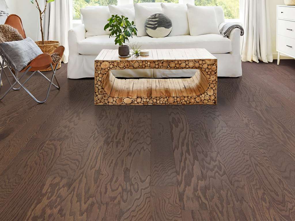 Traditions Oak 5 Engineered Hardwood - Kona Lg Room Scene Image