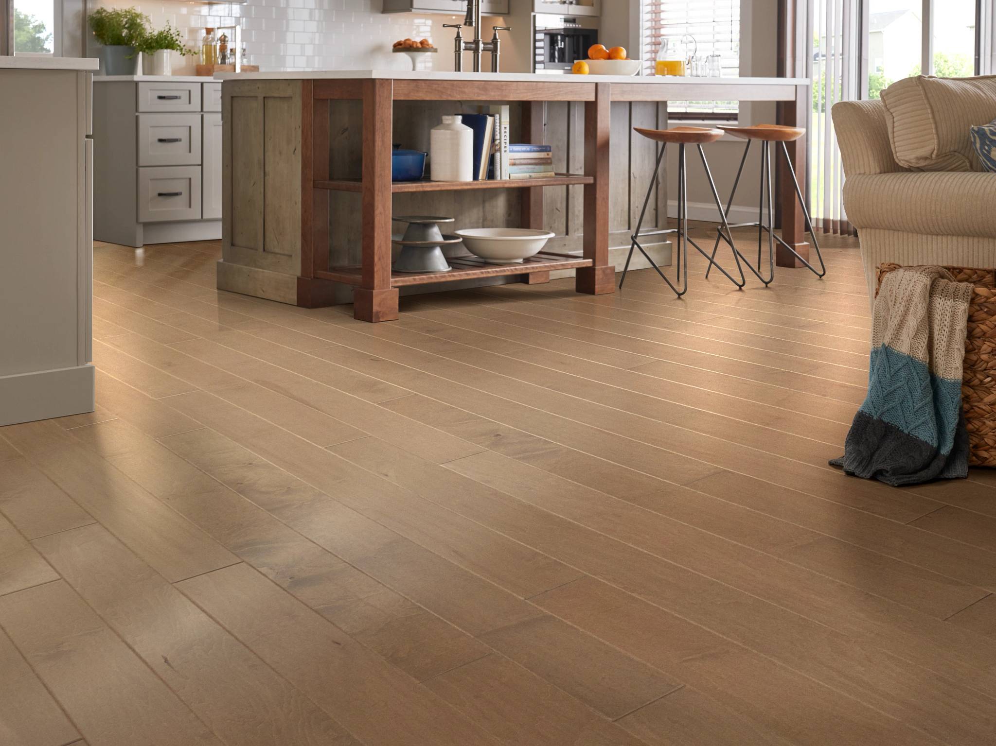 Style - Melbourne Maple,  Color - CRESCENT BEACH - Room Scene