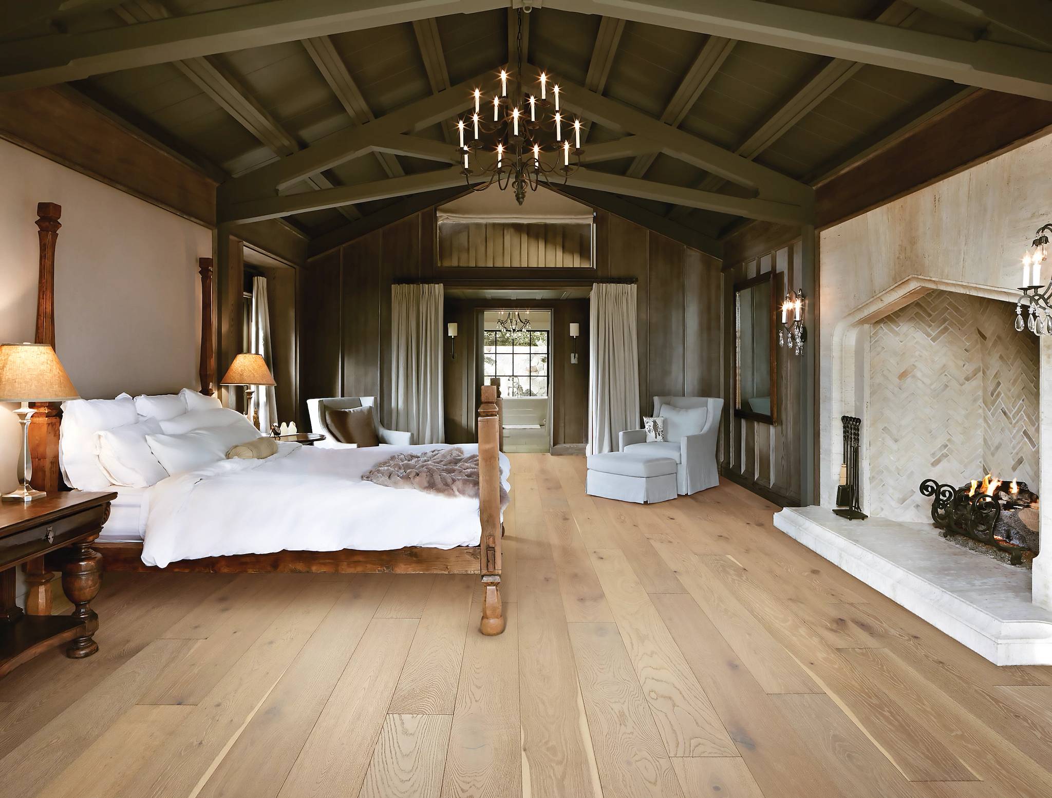 Style - Stylistic Oak,  Color - MURAL - Room Scene