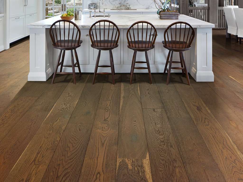 Stylistic Oak Engineered Hardwood - Muse Room Scene Image