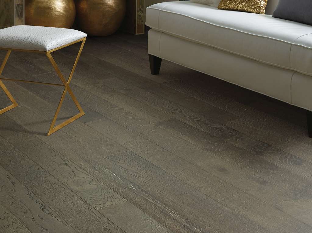 Generation Oak Engineered Hardwood - Ashlee Grey Room Scene Image