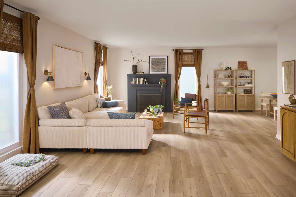 coretec plus enhanced plank 7 vv012 calypso oak Costco Shaw Floors